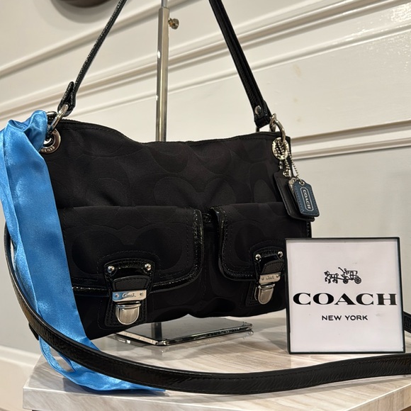 Coach Handbags - Coach Bag Signature Logo Satchel
